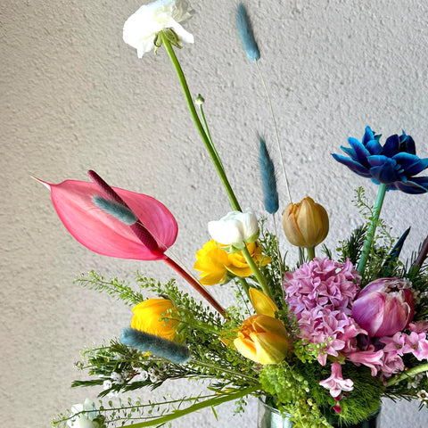 Happy Nation Arrangement in Mini Vase 
