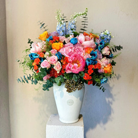 Fleur de Pop Colorful Vase Arrangement